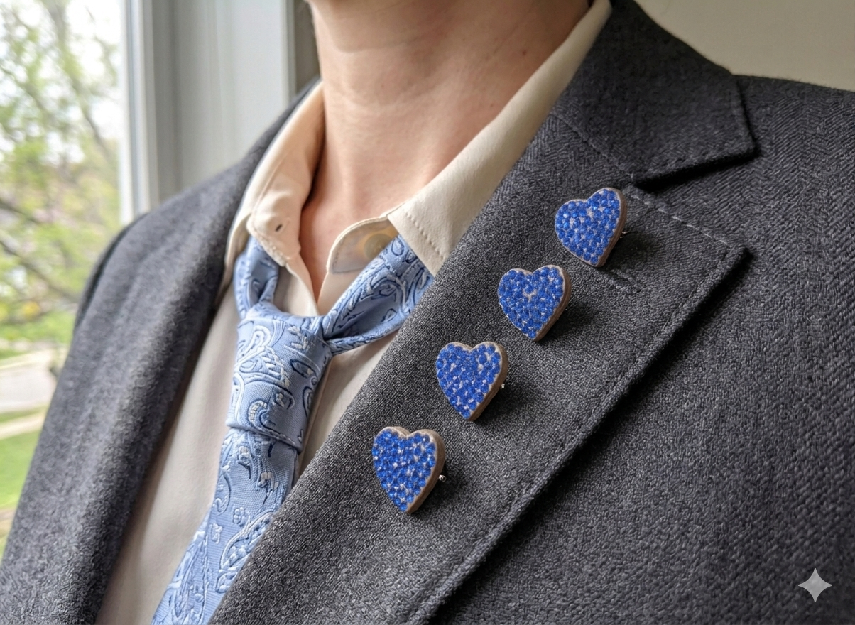 Extra Small Heart Pins