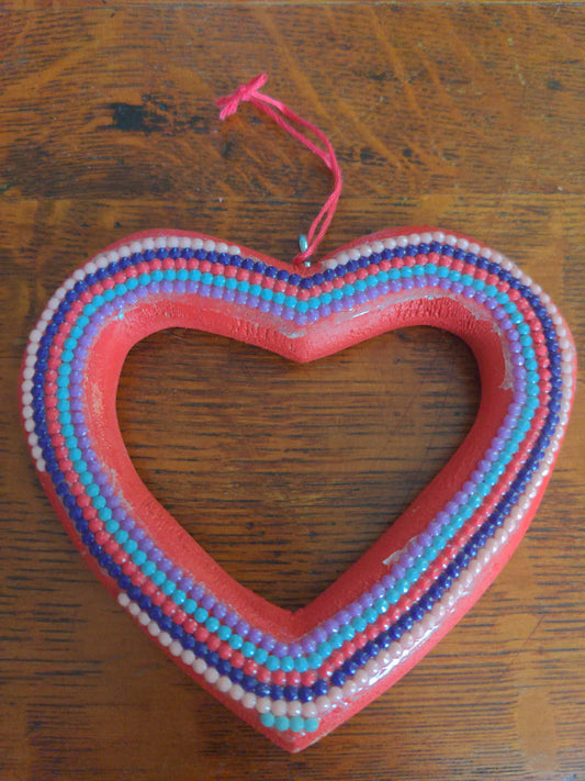 Large Red Hart Ornament