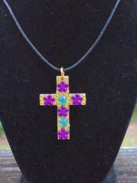 Large Cross Necklaces