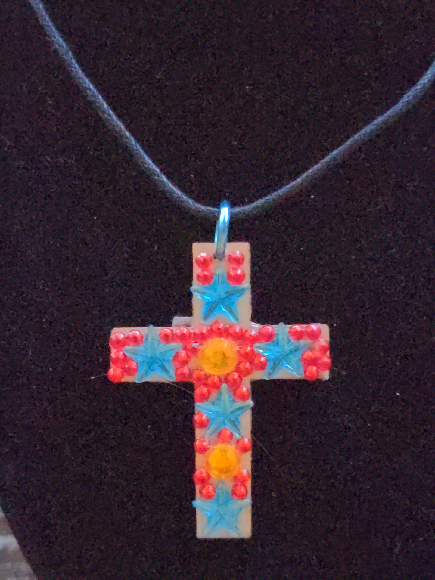 Large Cross Necklaces