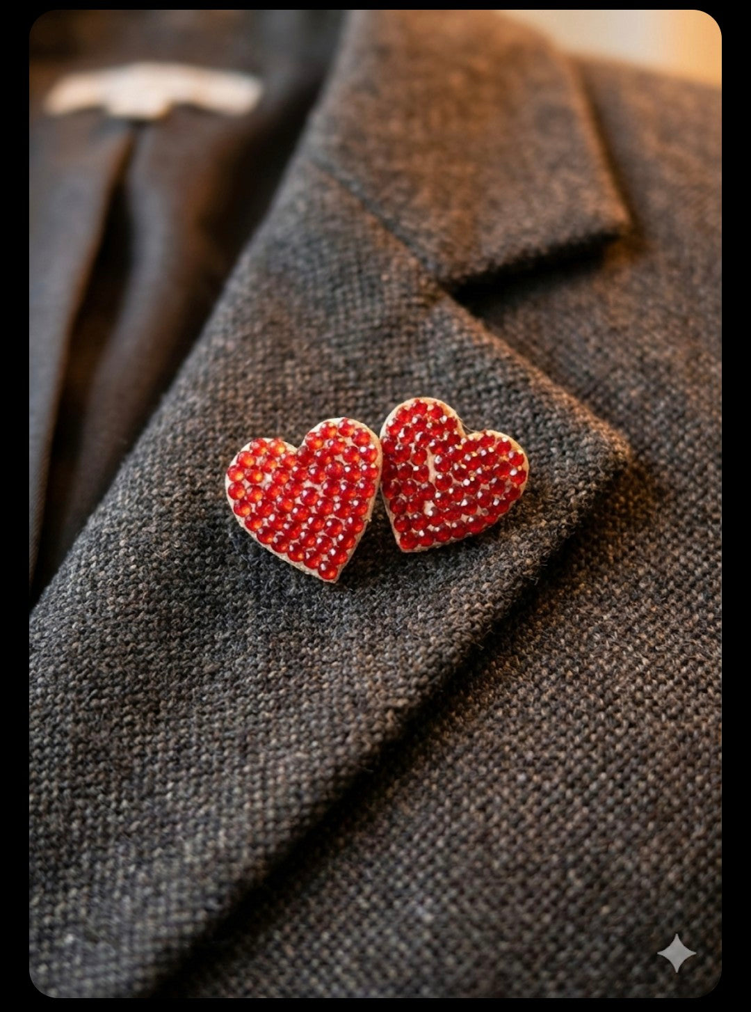 Small Heart Pins