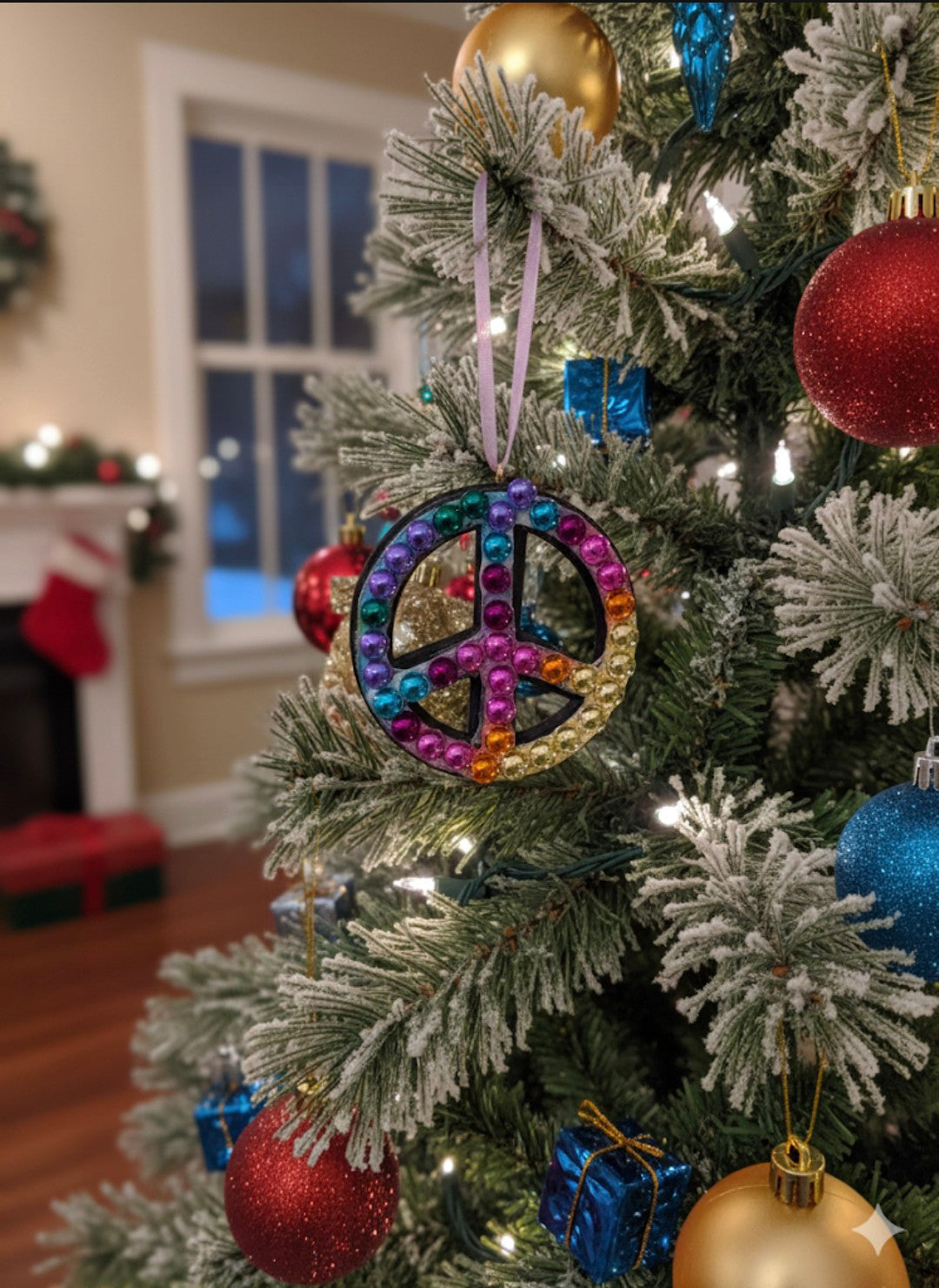 Peace Sign Ornaments