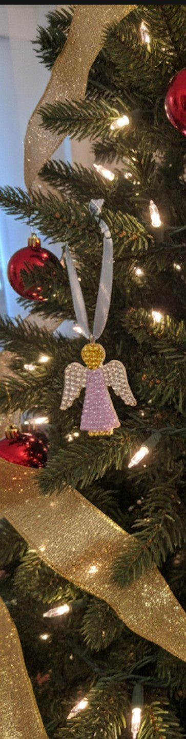 Glow in the Dark Angel Ornaments