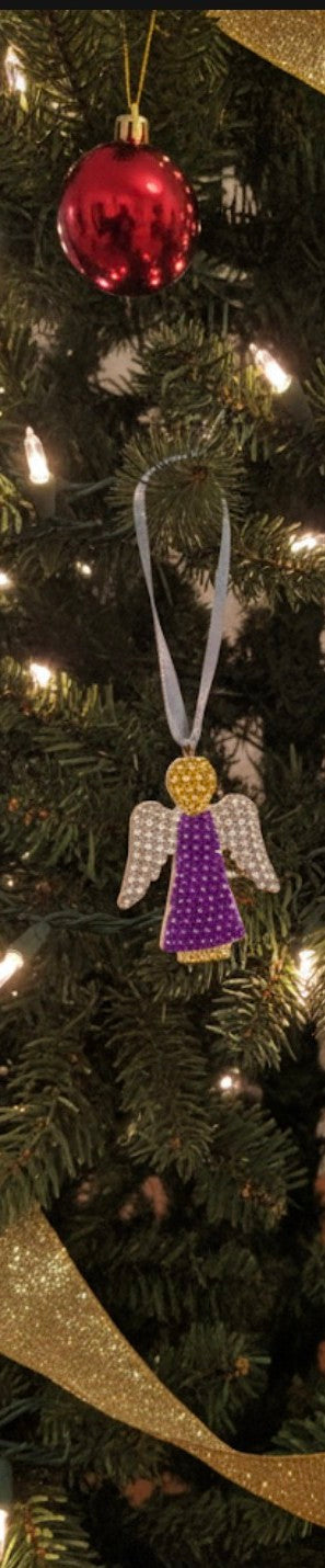 Glow in the Dark Angel Ornaments