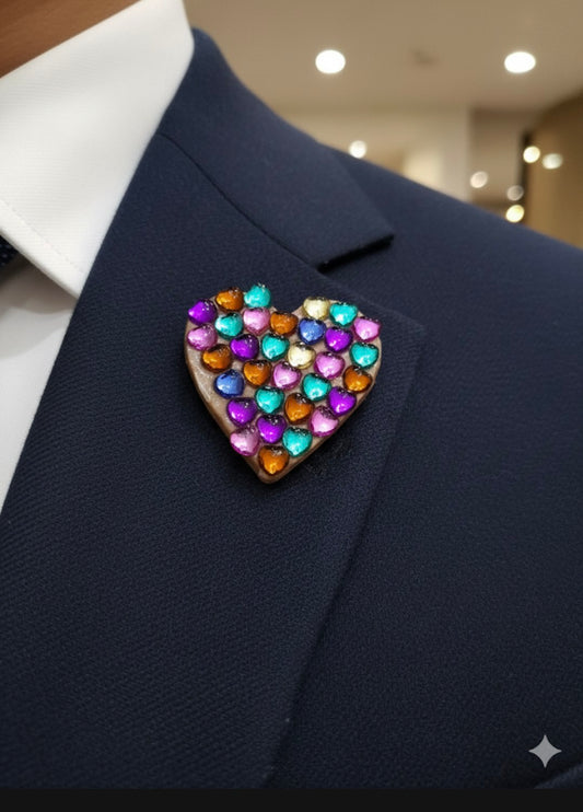 Medium Heart Pins