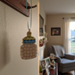 Sparkling Hand-Embellished Baby Bottle Keepsake Ornament