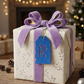 Wood Gift Tags with First Initials