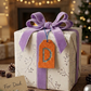Wood Gift Tags with First Initials