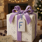 Wood Gift Tags with First Initials