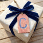 Wood Gift Tags with First Initials