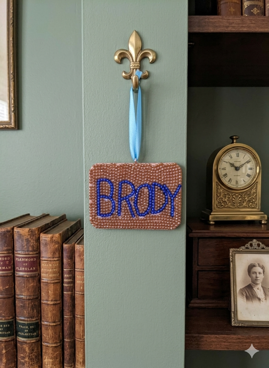 3.5in Name Ornaments