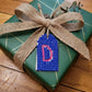 Wood Gift Tags with First Initials