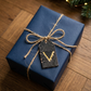Wood Gift Tags with First Initials