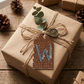 Wood Gift Tags with First Initials