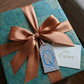 Wood Gift Tags with First Initials