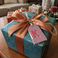 Wood Gift Tags with First Initials