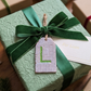 Wood Gift Tags with First Initials