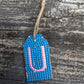 Wood Gift Tags with First Initials