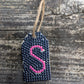 Wood Gift Tags with First Initials