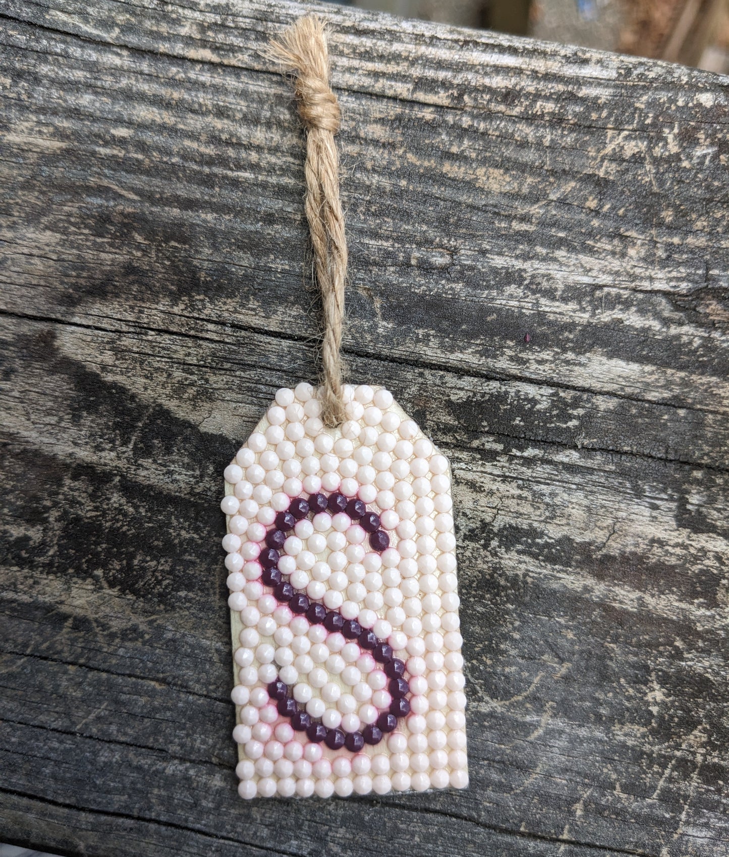 Wood Gift Tags with First Initials
