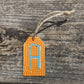 Wood Gift Tags with First Initials