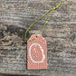 Wood Gift Tags with First Initials