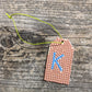 Wood Gift Tags with First Initials