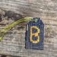 Wood Gift Tags with First Initials