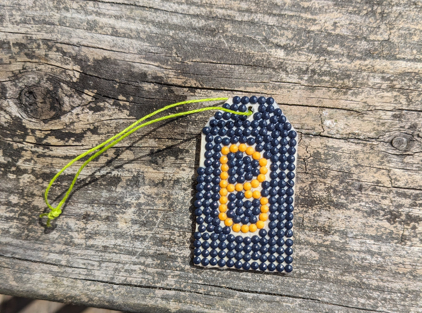 Wood Gift Tags with First Initials