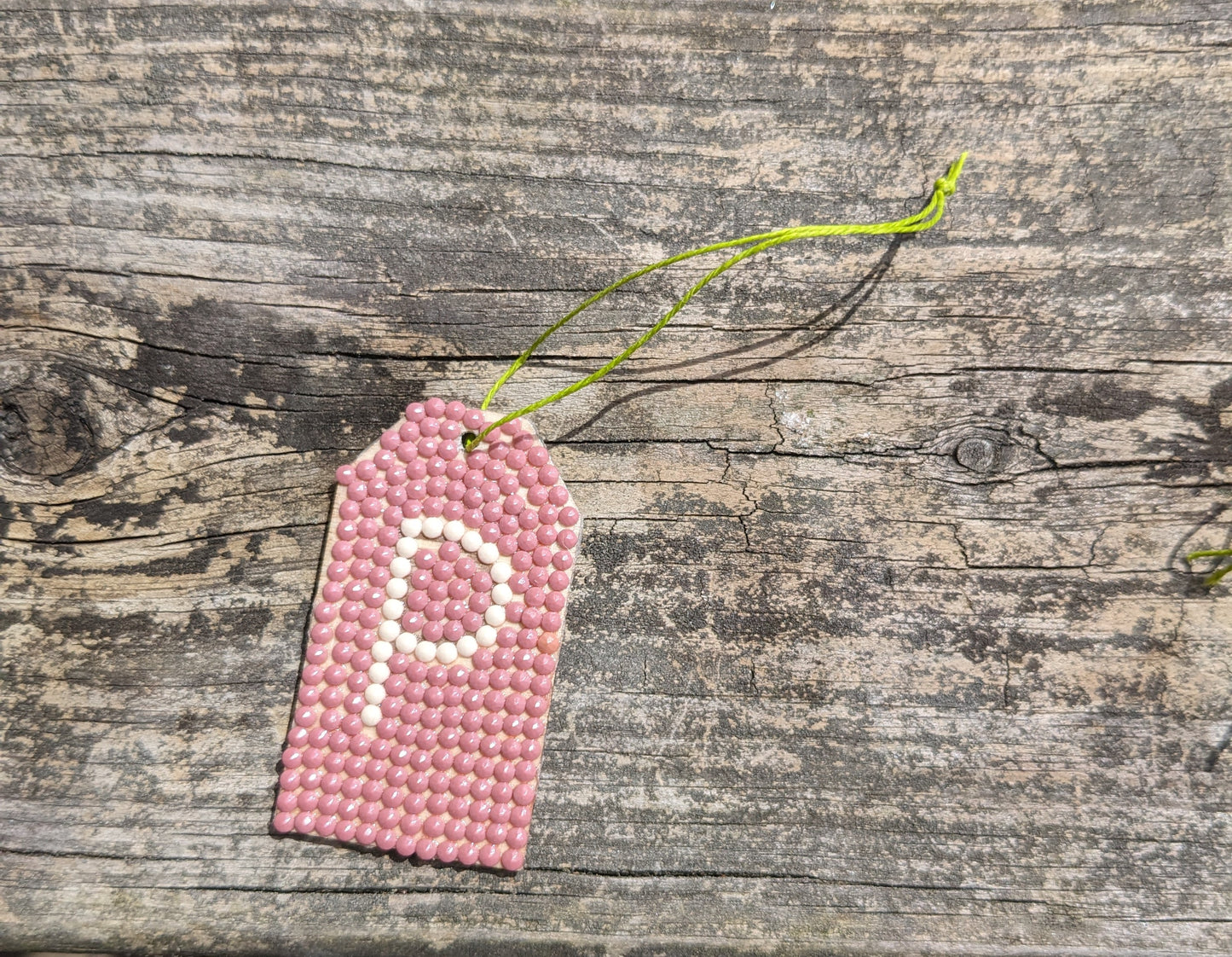 Wood Gift Tags with First Initials