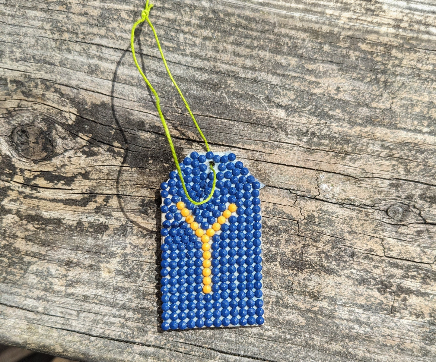 Wood Gift Tags with First Initials
