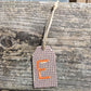 Wood Gift Tags with First Initials