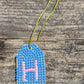 Wood Gift Tags with First Initials