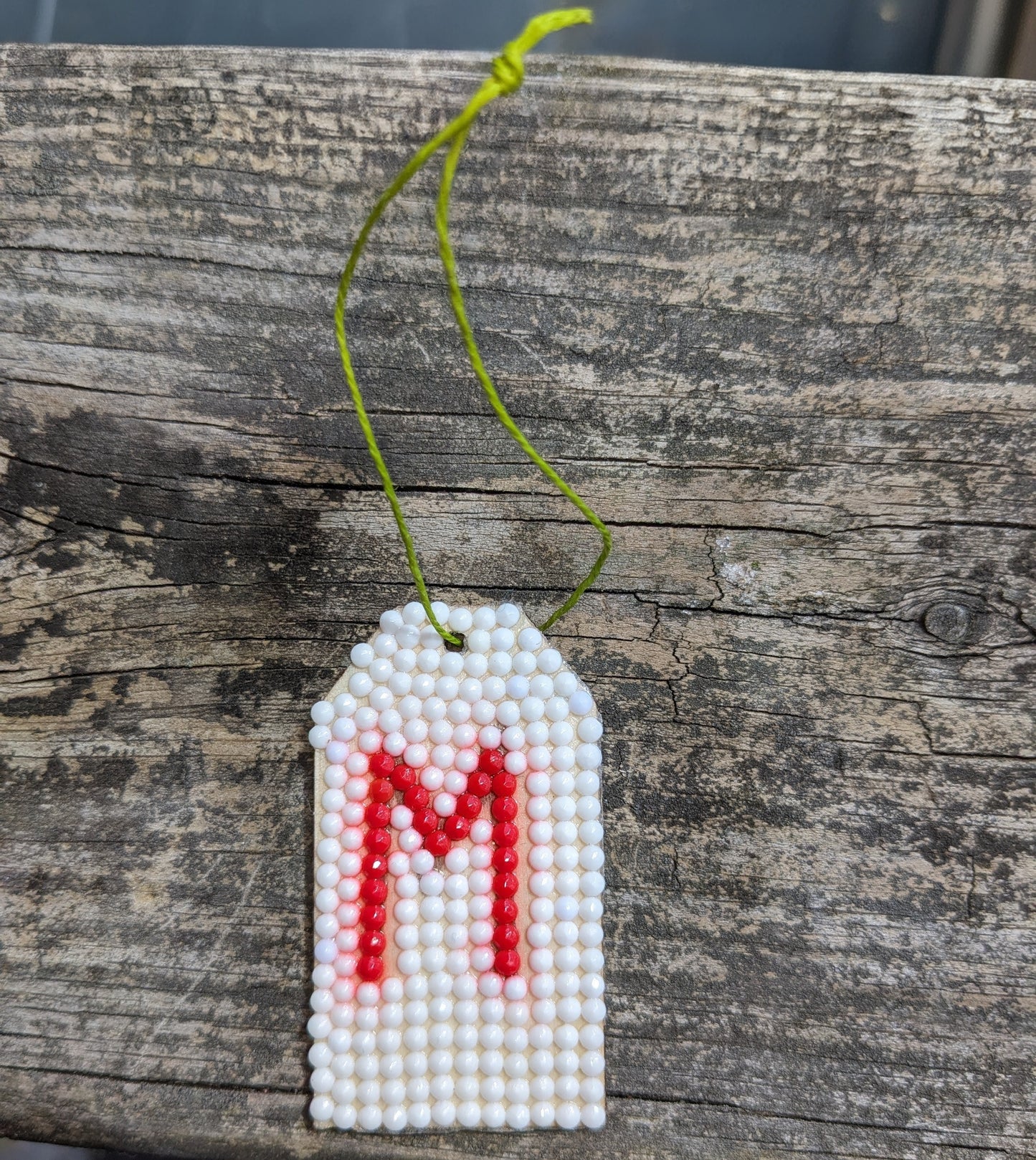 Wood Gift Tags with First Initials