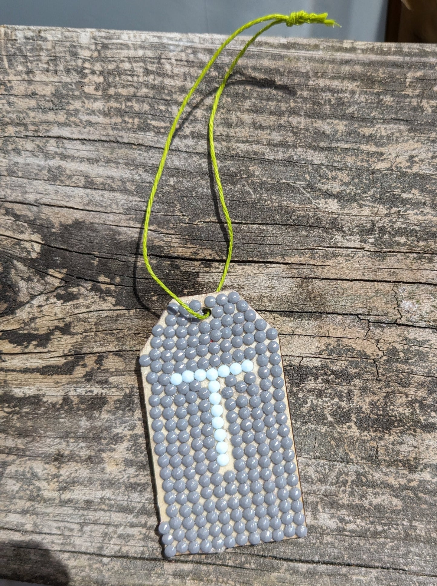 Wood Gift Tags with First Initials