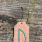 Wood Gift Tags with First Initials