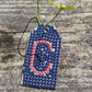 Wood Gift Tags with First Initials