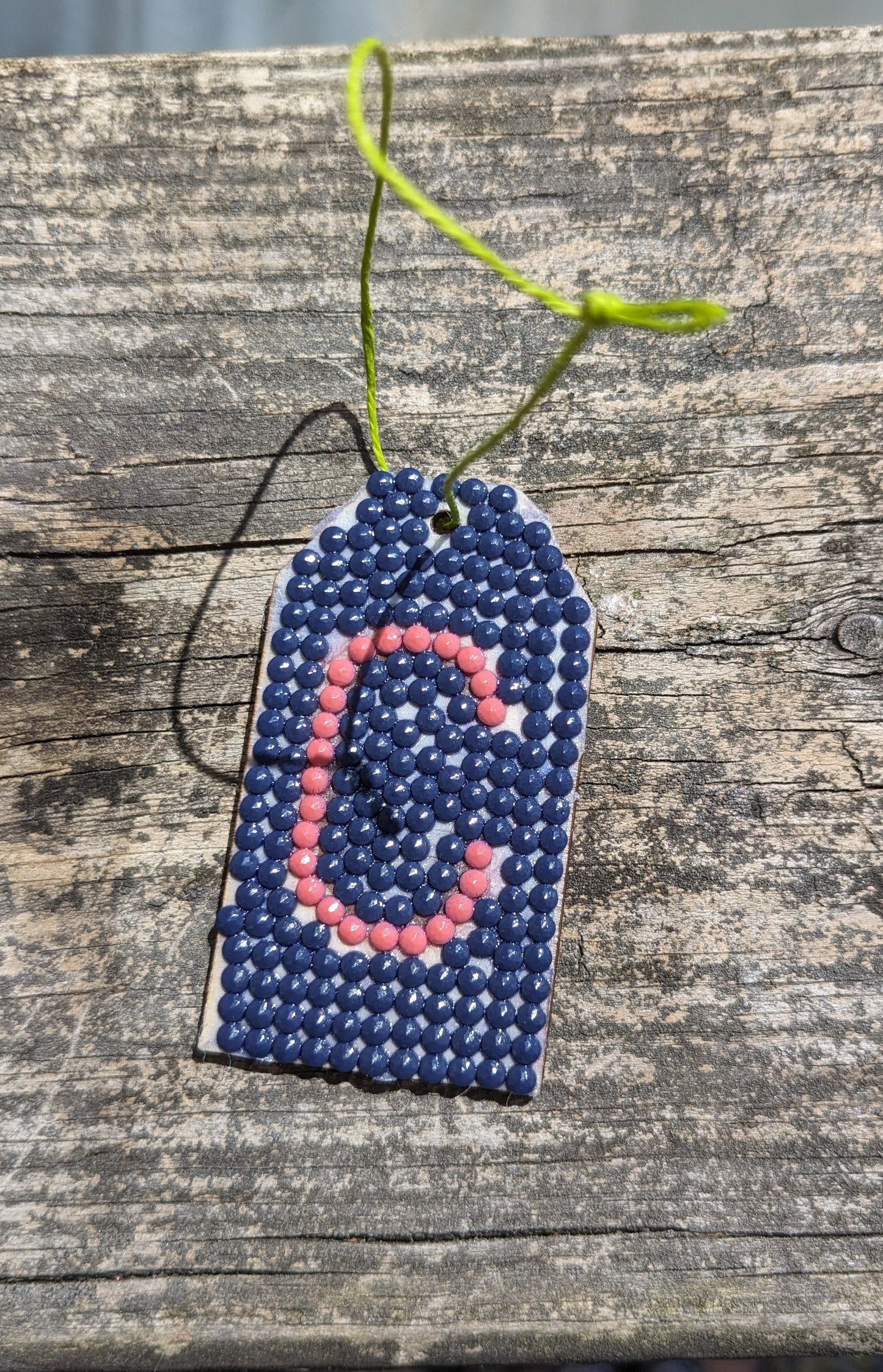 Wood Gift Tags with First Initials