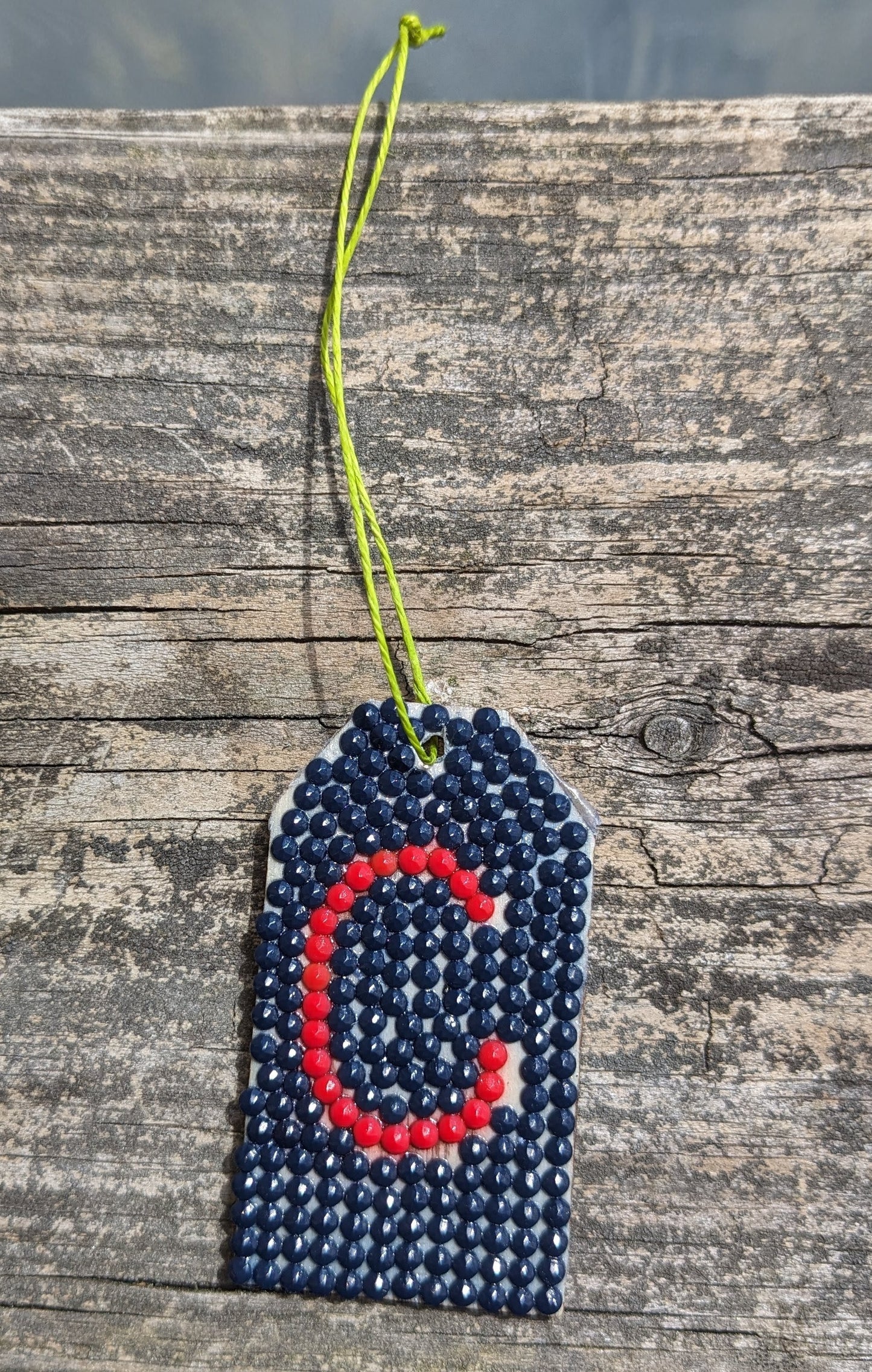 Wood Gift Tags with First Initials