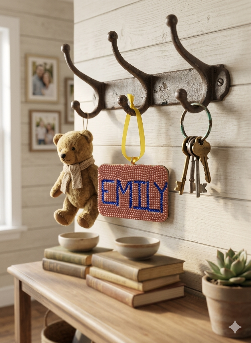 3.5in Name Ornaments