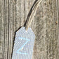 Wood Gift Tags with First Initials