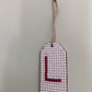 Wood Gift Tags with First Initials