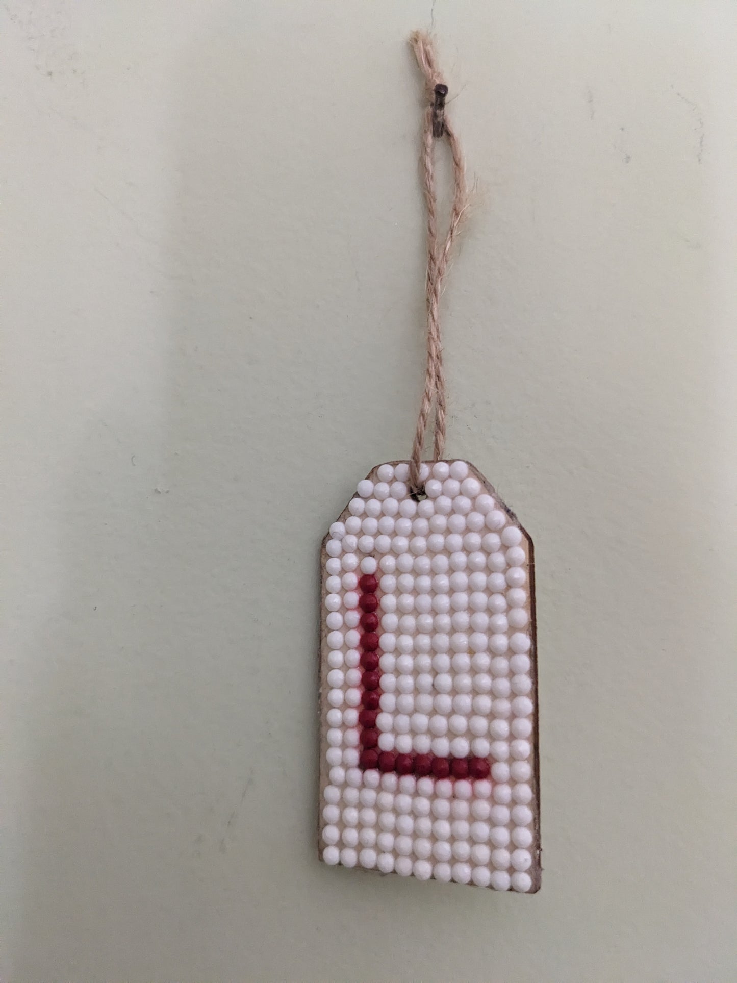 Wood Gift Tags with First Initials