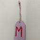 Wood Gift Tags with First Initials