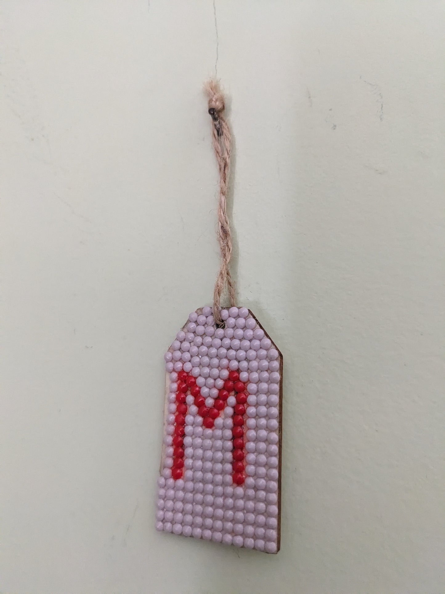 Wood Gift Tags with First Initials
