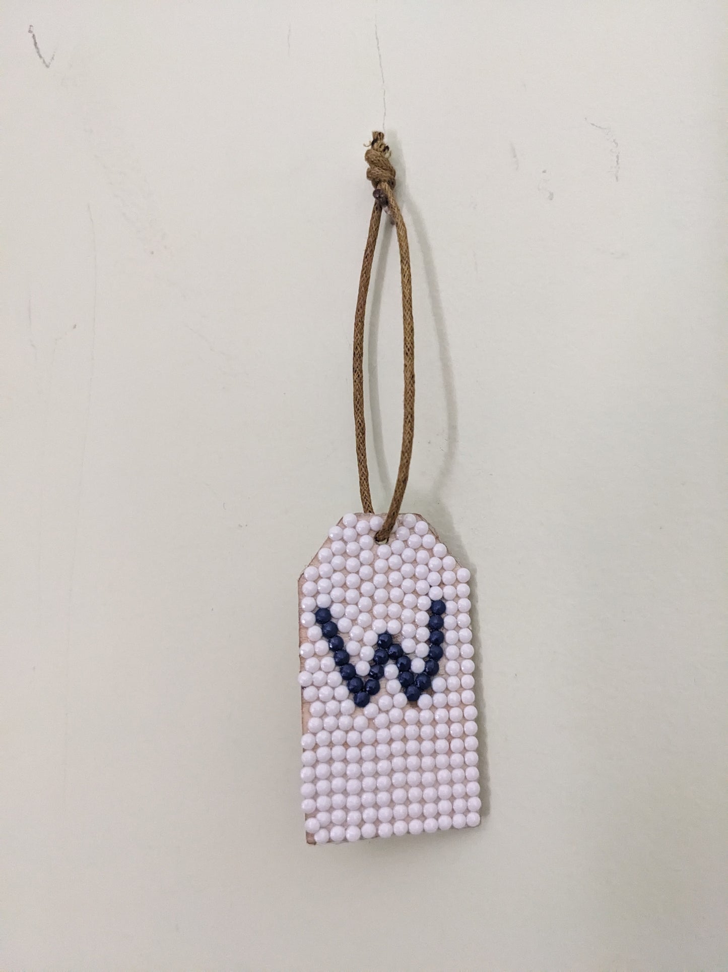 Wood Gift Tags with First Initials