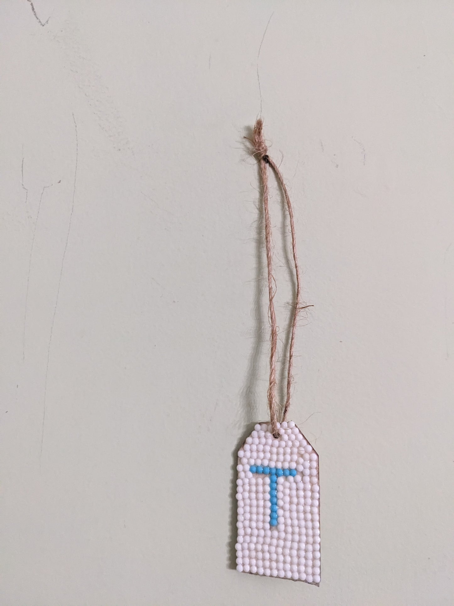 Wood Gift Tags with First Initials