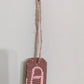 Small Initial Gift Tags