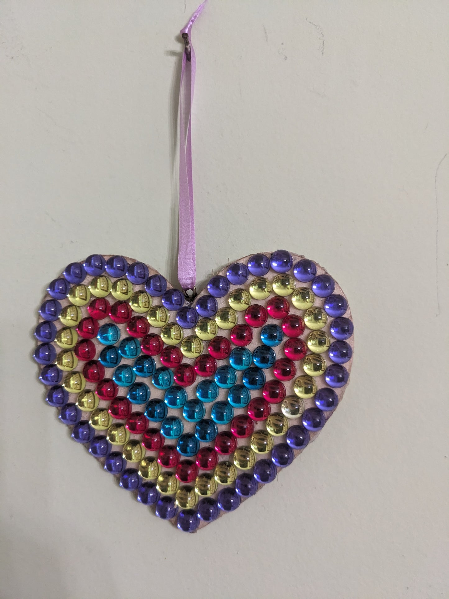 Medium Wood Heart Ornaments