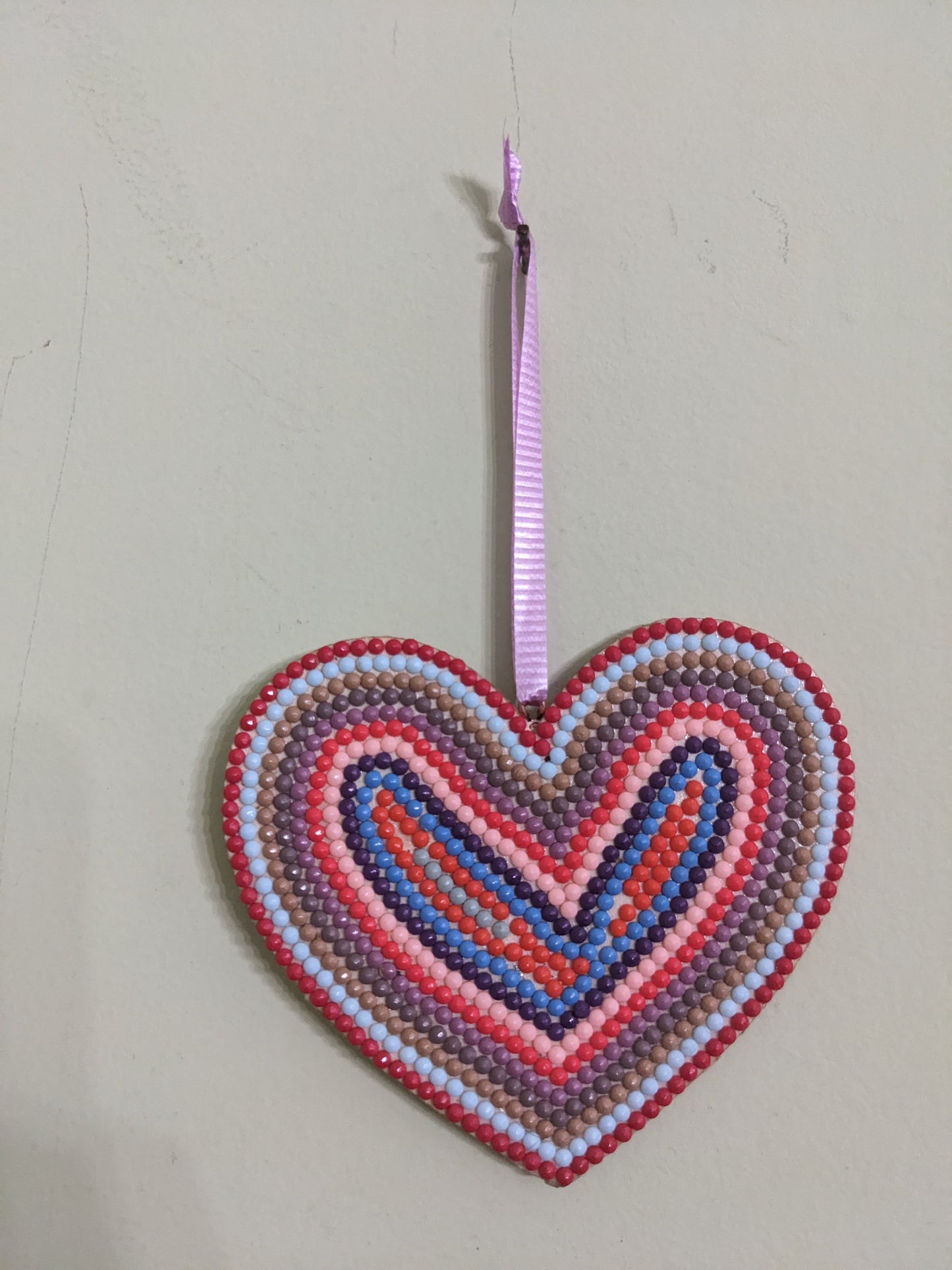 Medium Wood Heart Ornaments